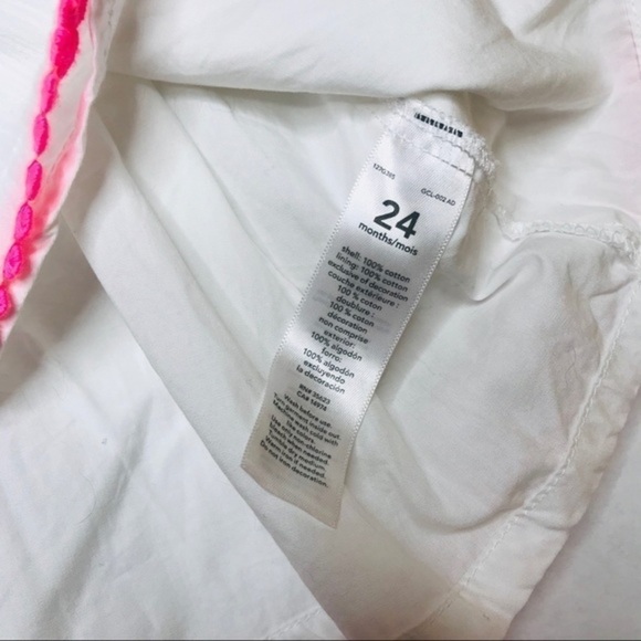 𝅺carter’s Boho Embroidered Ruffle Tiered Dress - Picture 5 of 7